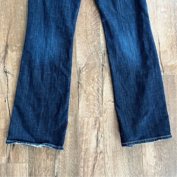 Citizens Of Humanity Dita Mid Rise Straight Petite Bootcut Leg Jeans Size 30 - Picture 9 of 13